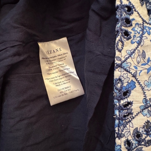 Sezane Yuliana Primrose Midi Dress NWT XL - Picture 8 of 10